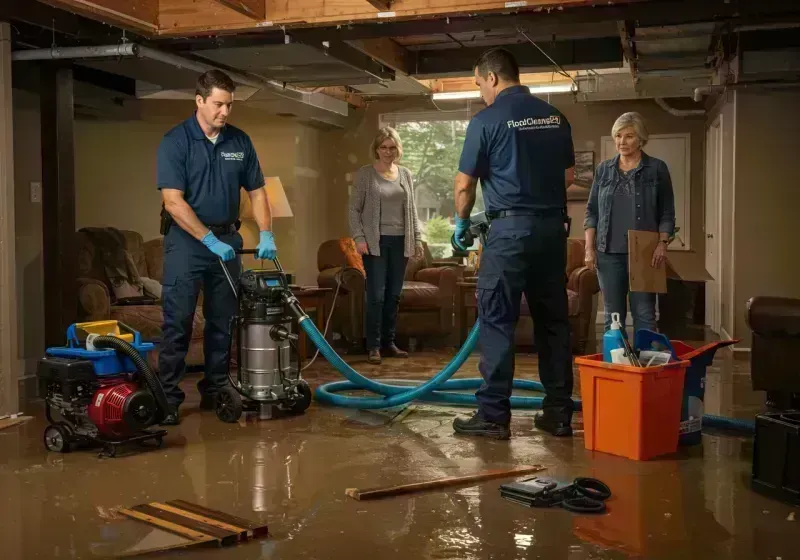 Basement Water Extraction and Removal Techniques process in Lockport Heights, LA